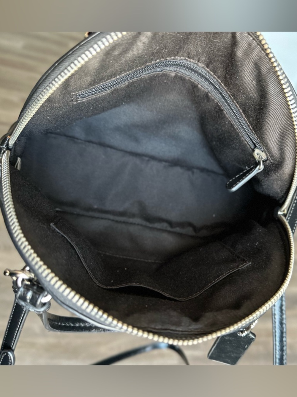 Coach 2014 Peyton Glen Plaid Dome Satchel with Crossbody Strap - Picture 9 of 9